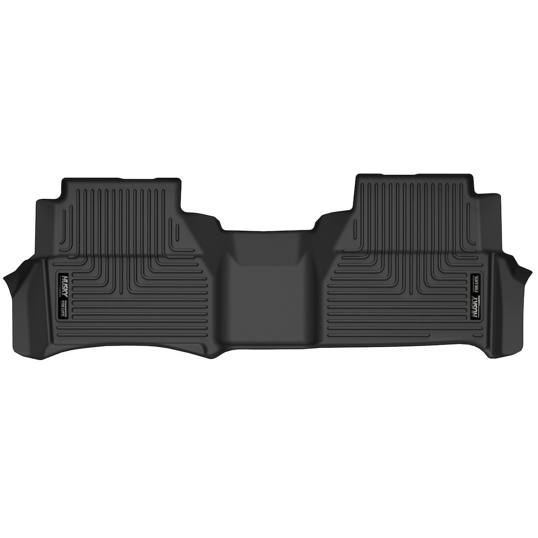 Husky Liners Floor Liner, X-Act Contour™, Black, Molded Fit, Raised Ridge, Thermoplastic Elastomer, 1 Piece – 51911