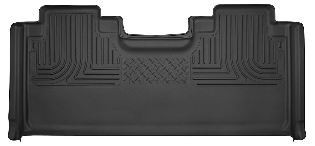 Husky Liners Floor Liner, X-Act Contour™, Black, Molded Fit, Raised Channels and Edges, Tpe (thermoplastic Elastomer), 1 Piece – 53451