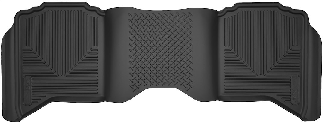 Husky Liners Floor Liner, X-Act Contour™, Black, Molded Fit, Raised Channels and Edges, 1 Piece – 53601