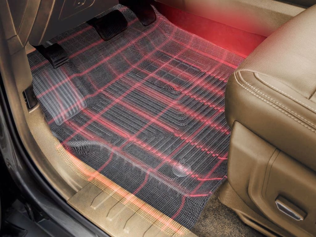 Husky Liners Floor Liner, X-Act Contour™, Black, Molded Fit, Raised Ridge, Tpe (thermoplastic Elastomer), 1 Piece – 55991