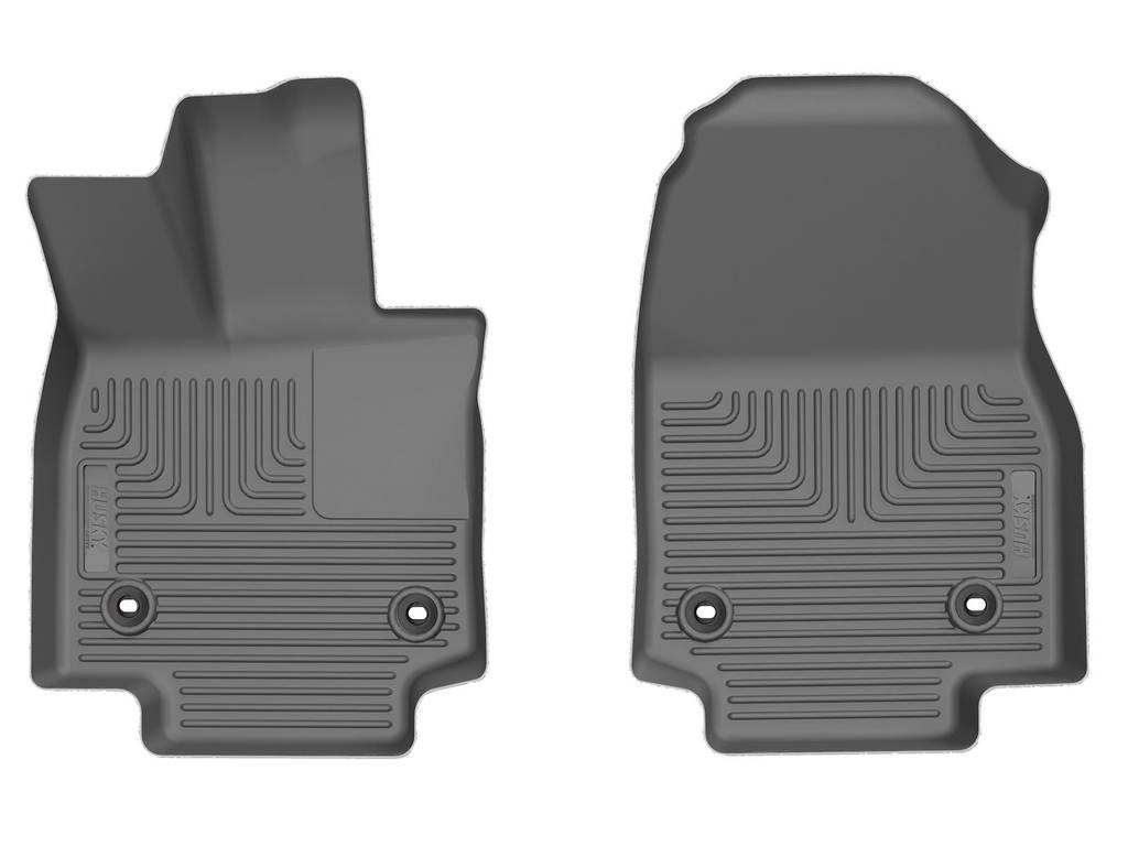 Husky Liners Floor Liner, X-Act Contour™, Black, Molded Fit, Raised Ridge, Tpe (thermoplastic Elastomer), 1 Piece – 78391