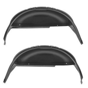Husky Liners Fender Well Liner, Wheel Well Guards ™, Black, Polyethylene, Set of 2 – 79171