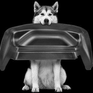 Husky Liners Fender Well Liner, Wheel Well Guards ™, Black, Polyethylene, Set of 2 – 79171