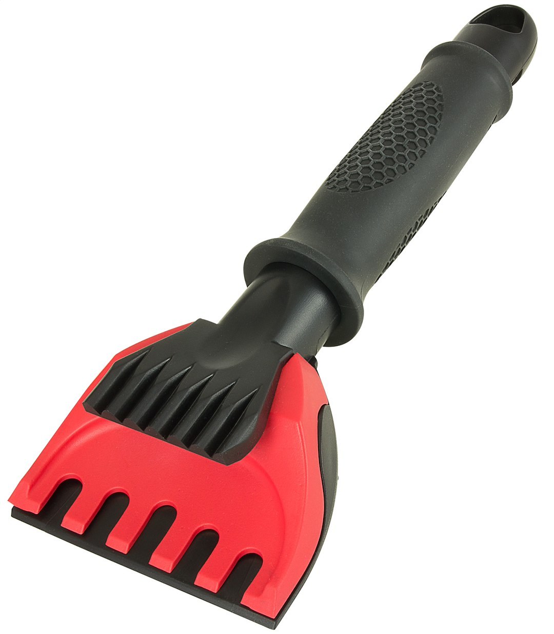 Hopkins Towing Solutions Ice Scraper/ Snow Brush, Vortex, Ice Chipper/ Frost Removal Head, 11 Inch Length, With Rubber Grip, Black, Plastic – 14120