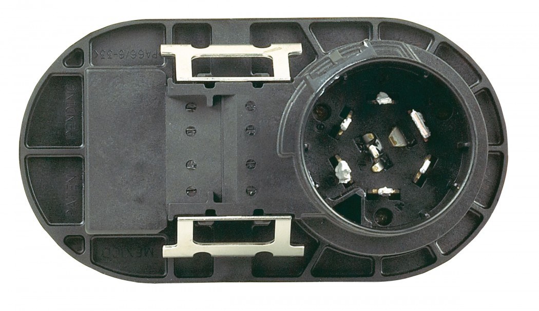 Hopkins Towing Solutions Trailer Wiring Connector, OEM Series, 7-WAY Blade and 4-WAY Flat, Utilizes OEM Connectors – 40974