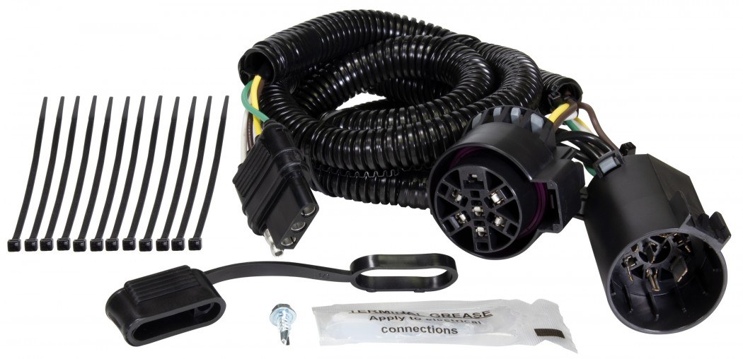 Hopkins Towing Solutions Trailer Wiring Connector, Plug IN Simple ™, GM Connector to 4-WAY Flat – 41154