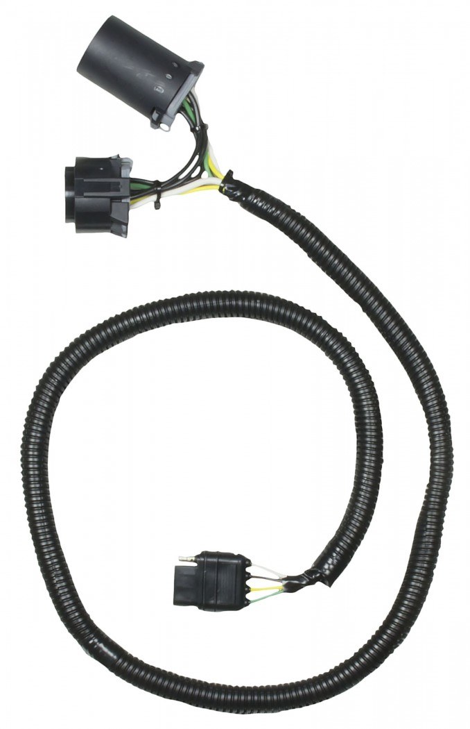 Hopkins Towing Solutions Trailer Wiring Connector, Plug IN Simple ™, GM Connector to 4-WAY Flat – 41154