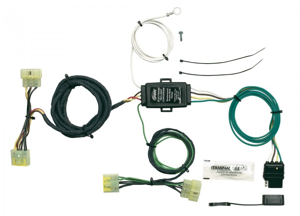 Hopkins Towing Solutions Trailer Wiring Connector, OEM Series, 4-WAY Flat, Utilizes OEM Connectors – 43315