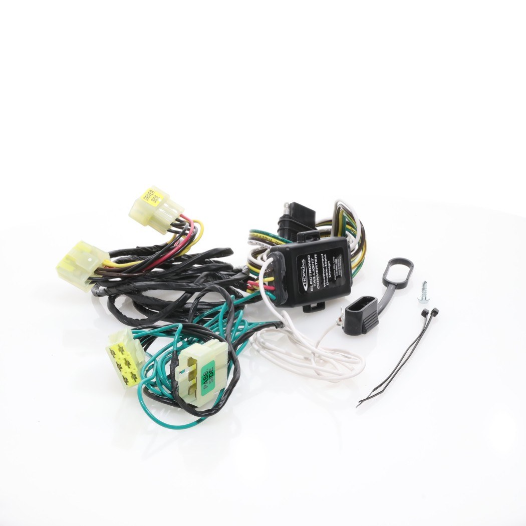 Hopkins Towing Solutions Trailer Wiring Connector, OEM Series, 4-WAY Flat, Utilizes OEM Connectors – 43315