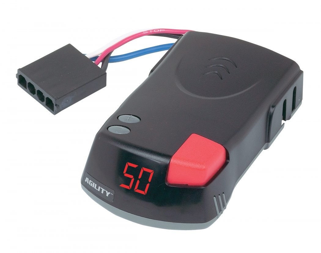 Hopkins Towing Solutions Trailer Brake Control, Agility ™, Proportional, For Up to 4 Trailer Brakes, Fully Functional IN Reverse – 47294