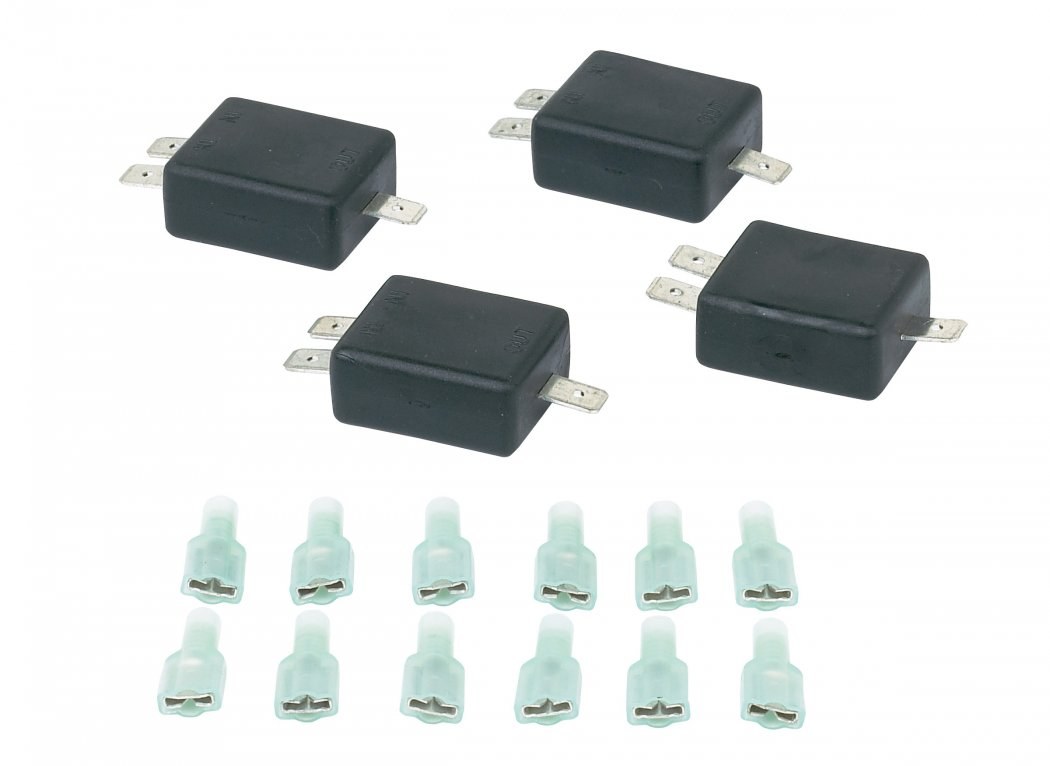 Hopkins Towing Solutions Diode, 3 Amp Capacity, With 4 Diodes and 12 Wire Connectors – 48955