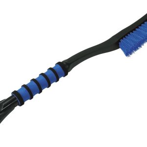 Hopkins Towing Solutions Ice Scraper/ Snow Brush, Cool Snow Tool ®, Ice Chipper/ Frost Removal Head, 26 Inch Length, With Foam Grip, Black – 532