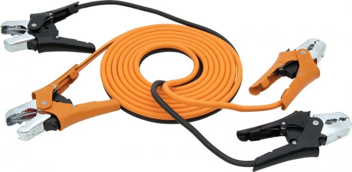 Hopkins Towing Solutions Battery Jumper Cable, Ultimate Power ™, 4 Gauge, 20 Foot Length, Orange – BC0860
