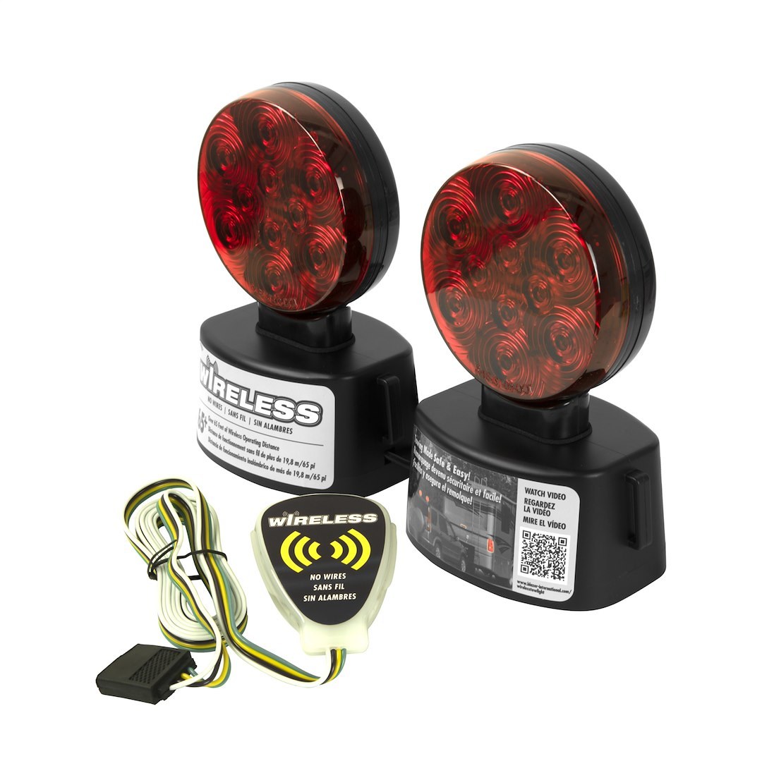Hopkins Towing Solutions Trailer Light Kit, Magnetic Mount, 65 Foot Length Cable – C6304