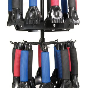 Hopkins Towing Solutions Point of Purchase Display, Counter Rack, 2 Tier, Spinner, With 48 Ten Inch Ice Chisel Scrapers – DWR48