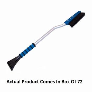 Hopkins Towing Solutions Ice Scraper/ Snow Brush, 35 Inch Length, With Snowbrush and Ice Scraper, Quarter Pallet, Box of 72 – QP72-999CT