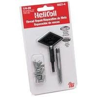 Sw Anderson Thread Repair Kit, Universal, 1/4 Inch-20 Thread Size, With 12 Heli-Coil Inserts/ Installation Tool/ Tap – 5521-4