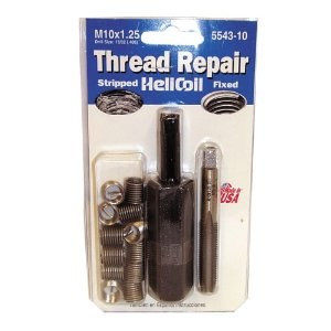 Sw Anderson Thread Repair Kit, Universal, M10 X 1.25 Thread Size, With 12 Heli-Coil Inserts/ Installation Tool/ Tap – 5543-10