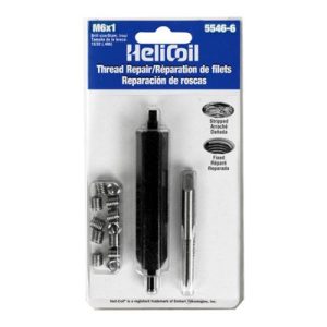 Sw Anderson Thread Repair Kit, Universal, M6 X 1 Thread Size, With 12 Heli-Coil Inserts/ Installation Tool/ Tap – 5546-6