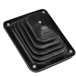 Hurst Inc. Shifter Boot, For Use with B4 Shifters, 6-1/2 Inch Length X 5-1/4 Inch Width X 5-1/2 Inch Height, Black, Rubber – 1144580