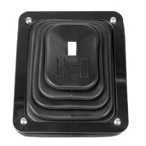 Hurst Inc. Shifter Boot, For Use with B4 Shifters, 6-1/2 Inch Length X 5-1/4 Inch Width X 5-1/2 Inch Height, Black, Rubber – 1144580