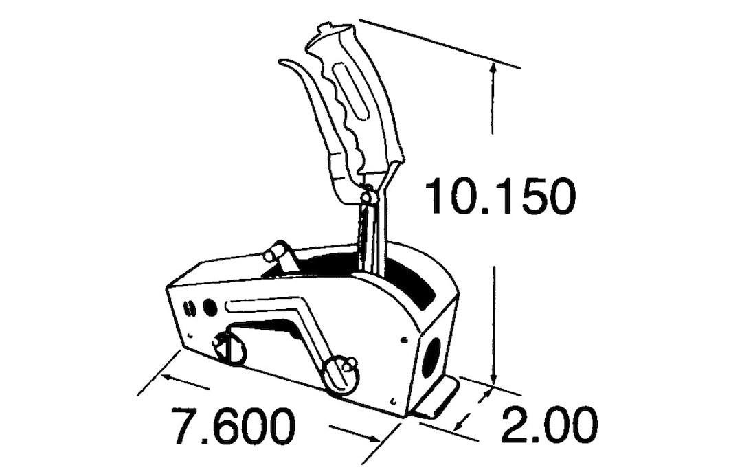 Hurst Inc. Auto Trans Shifter, Quarter Stick – 3162001