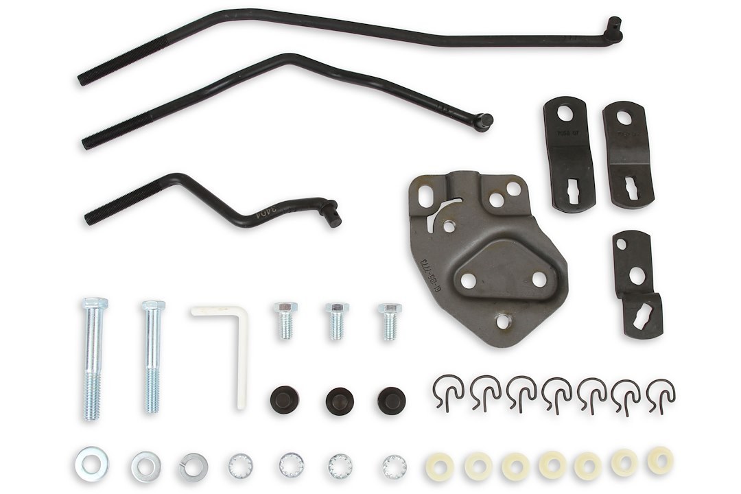 Hurst Inc. Manual Trans Shifter Installation Kit, Competition/Plus, For Use with Chevrolet/ Pontiac 452/ 453 Muncie Transmissions – 3737834