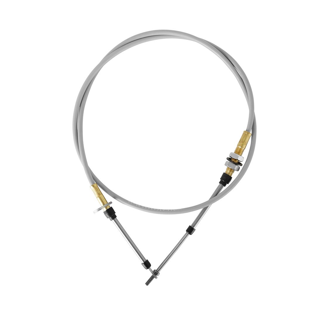 Hurst Inc. Auto Trans Shifter Cable, For Use with Pro Matic 2/ V-Matic 2 Shifters, 5 Feet, Single Eyelet – 5008555