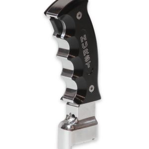 Hurst Inc. Auto Trans Shifter Lever, For Use with 2010-2015 Chevrolet Camaro, Billet/ Pistol Grip, Black Aluminum, With Hurst Logo – 5380438