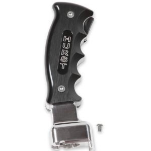 Hurst Inc. Auto Trans Shifter Lever, For Use with 2010-2015 Chevrolet Camaro, Billet/ Pistol Grip, Black Aluminum, With Hurst Logo – 5380438