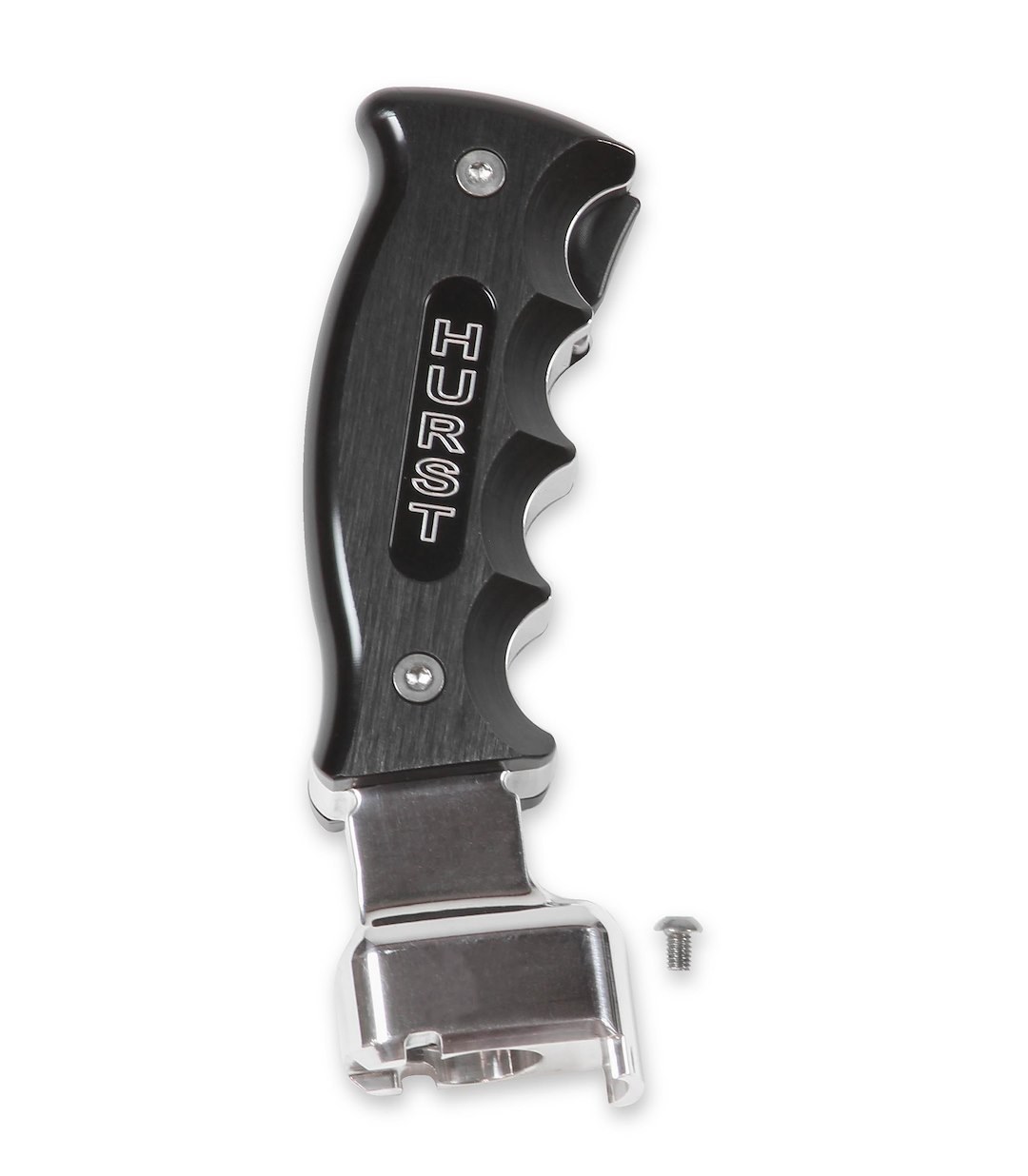 Hurst Inc. Auto Trans Shifter Lever, For Use with 2010-2015 Chevrolet Camaro, Billet/ Pistol Grip, Black Aluminum, With Hurst Logo – 5380438