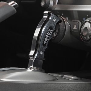 Hurst Inc. Auto Trans Shifter Lever, For Use with 2010-2015 Chevrolet Camaro, Billet/ Pistol Grip, Black Aluminum, With Hurst Logo – 5380438