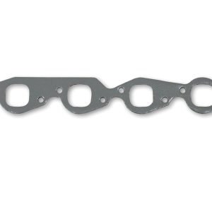 Hooker Exhaust Header Gasket, Super Competition, .060 Inch Thick High Temperature Non-Asbestos Fiber Laminate with a Perforated Steel Core – 10809HKR