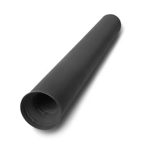 Hooker Exhaust Muffler, Maximum Flow ™, For Use with Hooker 4 Inch Sidepipes, 4 Inch Diameter Aluminized Steel Casing – 21046HKR