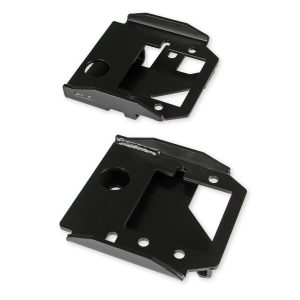 Hooker Motor Mount, Engine Swap, For Ford 1984-1995 Mustang Coyote Swap, Black Powder Coated, Steel, With Hardware – 71221025HKR