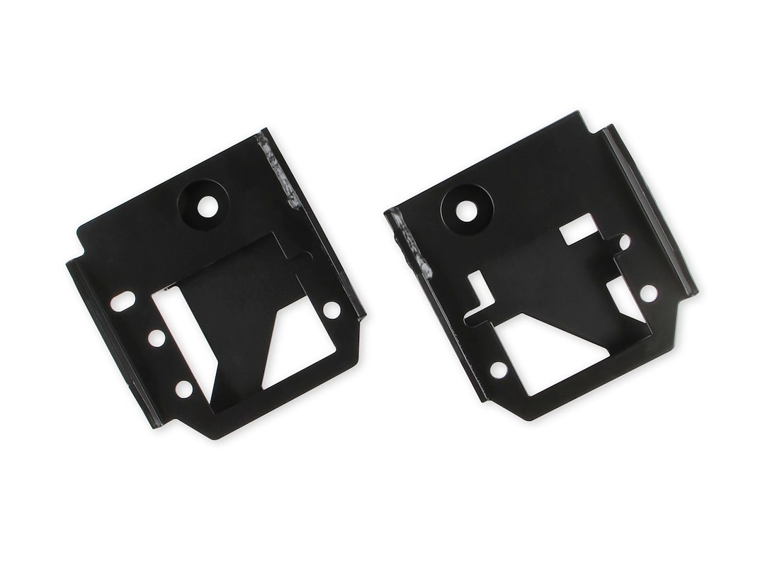 Hooker Motor Mount, Engine Swap, For Ford 1984-1995 Mustang Coyote Swap, Black Powder Coated, Steel, With Hardware – 71221025HKR