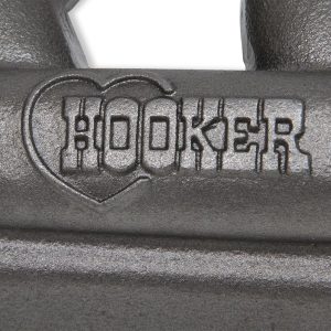 Hooker Exhaust Manifold, High-Silicon-Moly Ductile Cast Iron, Includes V-Band Clamps/ Flanges/ Heater Hose/ Heat Shield/ Header Bolts – 8510HKR