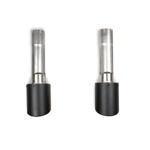Hooker Exhaust System Kit, Blackheart Cat Back System, 409 Stainless Steel, With Muffler, 2-1/2 Inch Pipe Diameter – BH2460