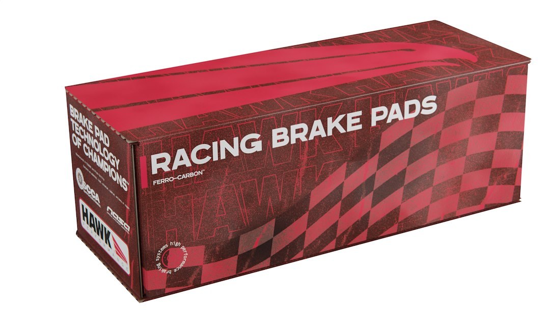 Hawk Brake Pad, Blue 9012 Series, Blue 9012 Compound, Set of 4 – HB149E.505