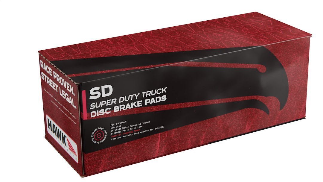 Hawk Brake Pad, Superduty, Ferro-Carbon, Set of 4 – HB589P.704
