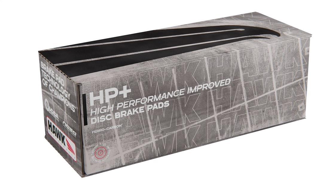 Hawk Brake Pad, Hp Plus, Fmsi Number D1773, 0.646 Inch Thickness, Set of 4 – HB848N.646