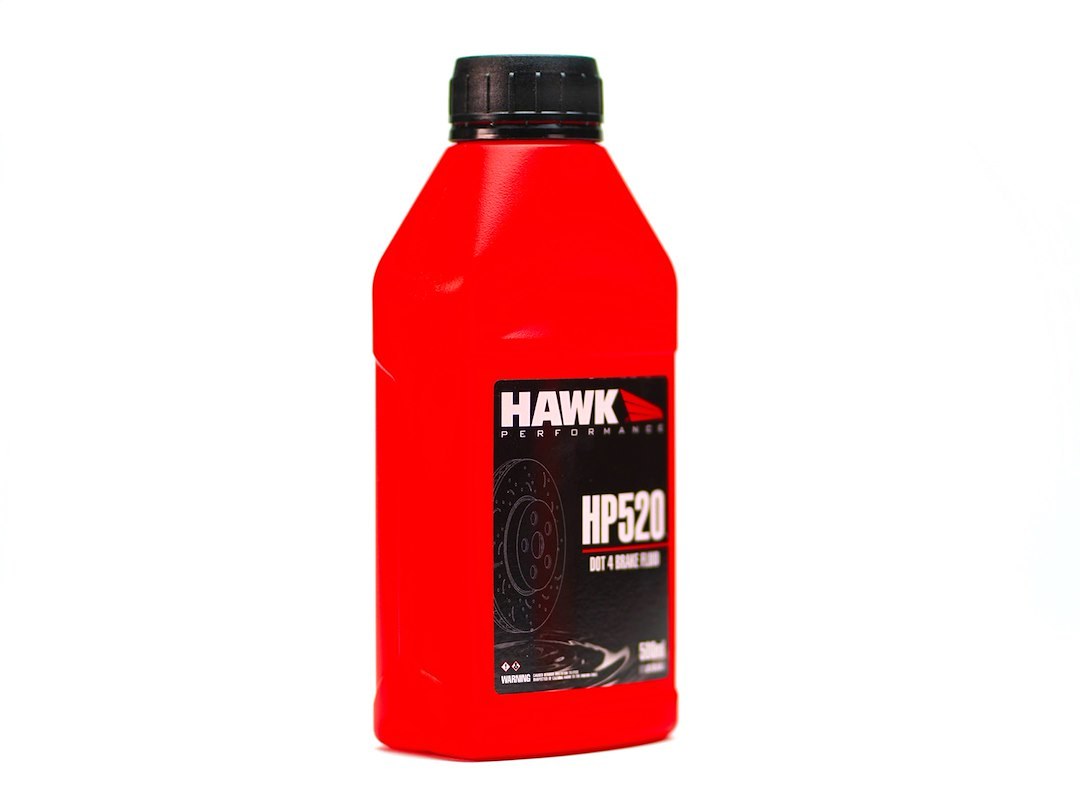 Hawk Brake Fluid, Single, 500 Ml, DOT 4 – HP520