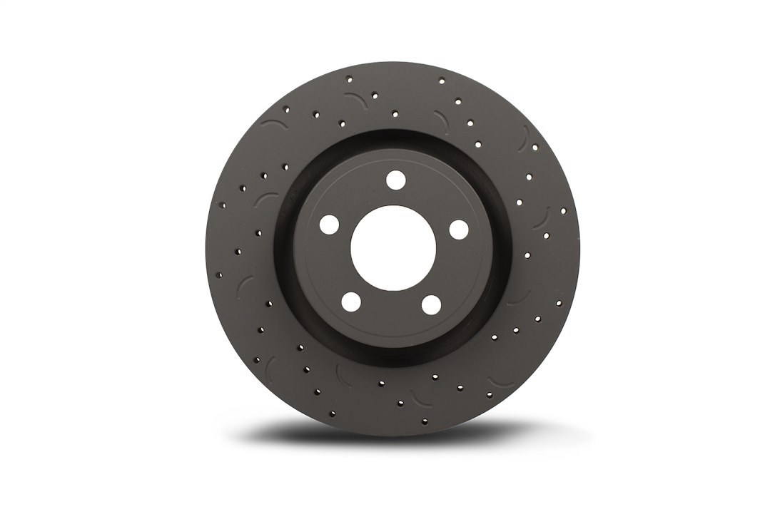Hawk Brake Rotor, Talon, Solid, 11.34 Inch Diameter X 2.55 Inch Height, Set of 2 – HTC4764