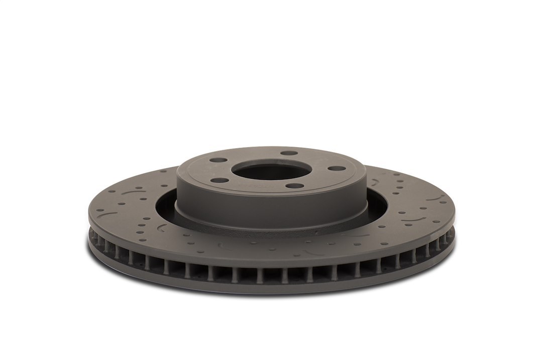 Hawk Brake Rotor, Talon, Solid, 11.34 Inch Diameter X 2.55 Inch Height, Set of 2 – HTC4764