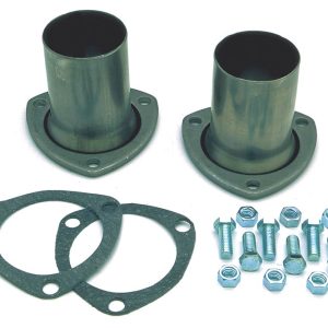 Hedman Exhaust Header Reducer, 3-BOLT Flange Style, 3 Inch Collector Diameter, 2-1/2 Inch Exhaust Pipe Diameter, Mild Steel – 21103