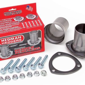 Hedman Exhaust Header Reducer, Ball and Socket Style, 2-1/2 Inch Collector Diameter, 2-1/2 Inch Exhaust Pipe Diameter, Mild Steel – 21123