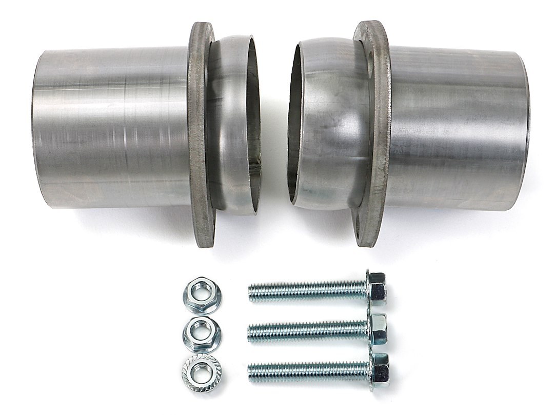 Hedman Exhaust Header Reducer, Ball and Socket Style, 3 Inch Collector Diameter, 2-1/2 Inch Pipe Diameter, Mild Steel – 21152
