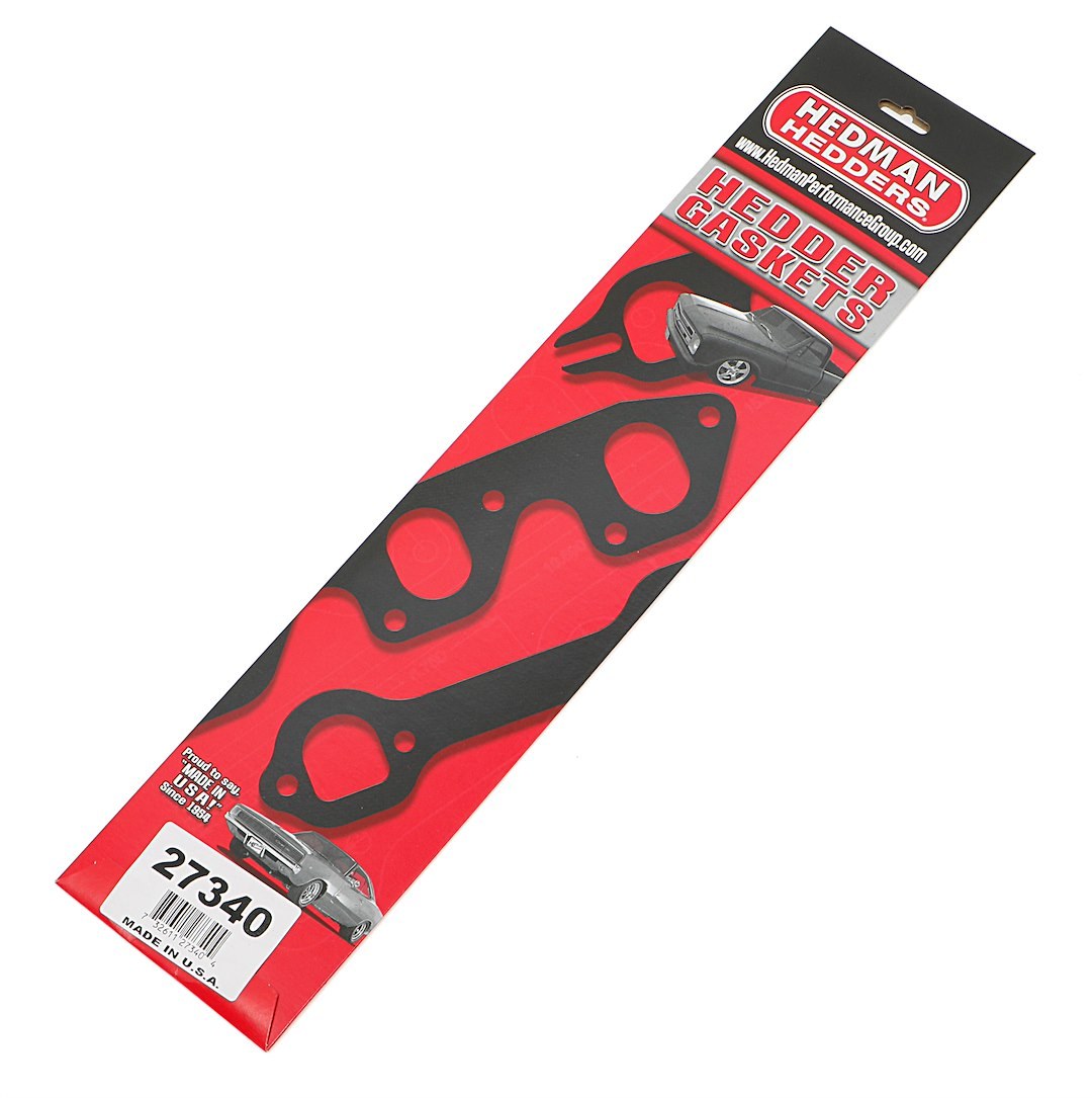 Hedman Exhaust Header Gasket, Square Port – 27340