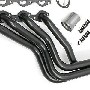 Hedman Exhaust Header, Full Length, Chassis Exit, 1-3/4 Inch Diameter Primary Tubes, 3 Inch Collectors, Natural Steel, For Off-Road Use Only – 68190