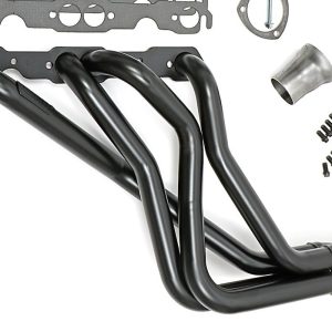 Hedman Exhaust Header, Chassis Exit, 1-5/8 Inch Diameter Primary Tubes, 3 Inch Collectors, Natural Steel, For Off-Road Use Only – 68270